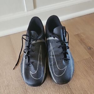 Nike Black and Dark Gray Running Shoes